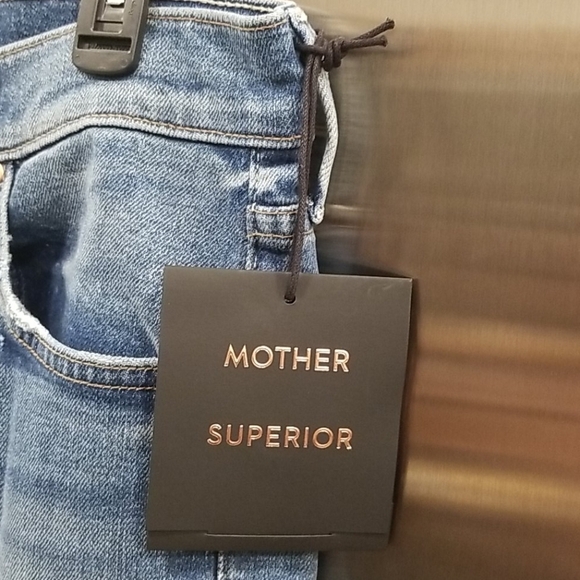 💕MOTHER SUPERIOR💕 Scrapper Ankle Jeans ~ Cowboys Don't Cry High Rise 31 NWT - Picture 12 of 16